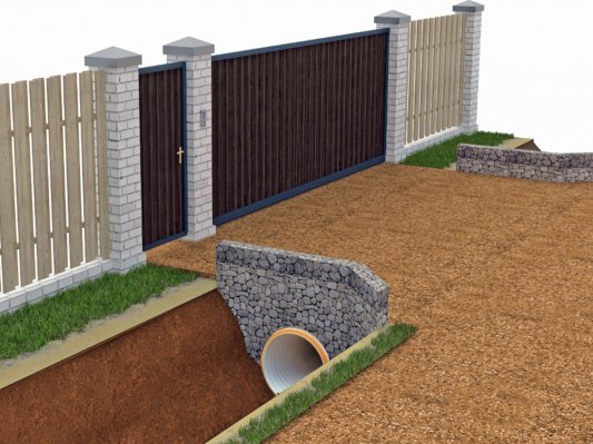 Оформление въездной группы